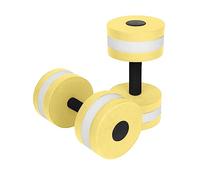 2Pc Water Dumbells, Aqua Dumbbells Water Pool Exercise Resistance Swimming Weights for Adults EVA Material Yoga Barbell Aqua Aerobics Equipment Swimming Equipment for Weight Loss Outdoor