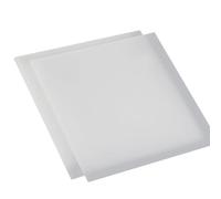 2pc White Polypropylene Sheets - 297mm x 210mm, Durable Plastic Board for DIY, Engineering, and Industrial Use(297x210x5mm)