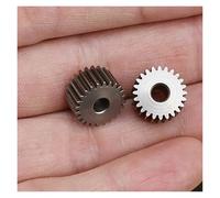 2pcs 0.5 modulus 24T Teeth steel Gear the inner hole is 4.1 MM Outer diameter 13 MM Motor Starters