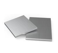 2Pcs 0.5Mm Thick Aluminum Sheet Metal,Laser Cutting Flat Plain Plate Covered, Heat Treatable Rectangle,.5 * 200 200mm(2pcs)(0.5 * 150 * 150mm(2pcs))