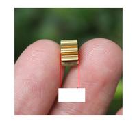 2pcs 0.7M Modulus Outer Diameter 8mm 9T Teeth Metal Copper Gear 1.98mm HoleFor Spindle 2mm Shaft ICXLPMC