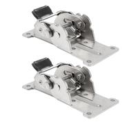 2pcs 0-90-180 Degree Self-Locking Folding Hinge Table Legs Silver Coffee Furniture Hardware Cabinet Hing Folding Table Leg Hinges