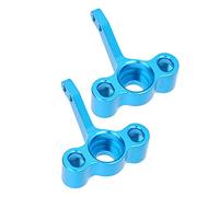2PCS 1:10 Aluminum Alloy Front Steering Knuckle for HSP 94122 94188 RC Car, Lightweight Durable RC Steering Knuckle with Precision Fit for 1/10 Scale Off - Road Vehicles