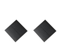2pcs 1.1W 5V 220MA Mini Solar Cell Panel Module 90x90mm Monocrystalline Silicon Solar Cells DIY for Lighting System Chargers Project