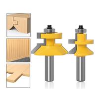 2pcs 1/2" 12mm 8mm Shank Bit Set(12.7mm shank)