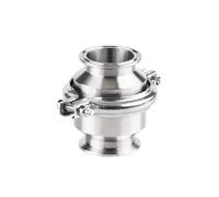 2pcs 1/2" 3/4" 1" 2" Sanitary Tri Clamp Check Valve Food Grade SS304 Non Return Valve(OD89x Clamp 106)
