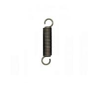 2pcs 1.2mm WD 9mm OD Hook Tension Spring Tension Springs Strong Pull Elastic Coils Extension Rings Steel 30mm-100mm Length(1.2mmx9mmx85mm)