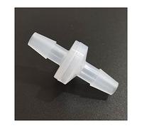 2pcs 1/4”3/16" 1/4" PP Plastic Check Valve| Non-Return Valve| One Way Valve for Gas Air Liquid Water Fluids Valve (Size : 1/4")