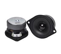 2Pcs 1.5 Inch Mini Tweeter 6 Ohm 5W Audio Treble Speaker 13 Core Paper Cone Hifi Music Sound Home Theater Loudspeaker