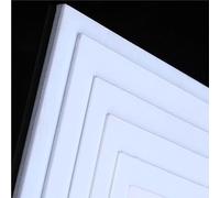 2Pcs 1.5mm Thick Rigid ABS Plastic Sheets - Thermoformable DIY Craft Panels for Home, Model Building & More(30x50cm)