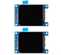 2Pcs 1.69 Inch Colour TFT LCD Display Module 240x280 IPS Screen ST7789 Driver 3.3V Interface for DIY Electronics Projects