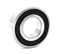 2pcs 10-30mm Bore Deep Groove Ball Bearings, Rubber Seals, General Purpose Replacement,2pcs,30x62x16mm