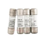 2PCS 10 * 38 2A 4A 6A 10A 12A 15A 20A 25A 30A Insurance 500V(10A)