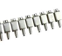 2PCS 10-6 Center Contact, Short Circuit Matchingr Din Rail Terminal Blocks UK-2.5B, UK5N UDK4 UKK5,Durability(1PCS)