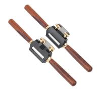 2PCS 10'' Adjustable Spokeshave with Flat and Curved Base, Portable Woodworking Planes Wood Working Hand Tool Perfect for Wood Craft, Carving, Working