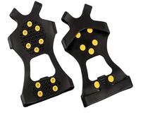 2pcs 10-Stud Anti-Slip Snow Grips, Silicone Ice Cleats For Hiking Walking Climbing Jogging(Small)