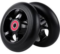 2Pcs 100 mm Pro Stunt Scooter Wheels with Abec 9 Bearings for MGP/Razor/Lucky/Envy/Vokul Pro Scooters Replacement Wheels