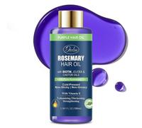 (2PCS) 100% Pure Rosemary Oil for Hair Growth | Infused with Biotin, Jojoba Oil & Castor Oil | Hair Strengthening Treatment | Nourishing & Volumizing & Thick