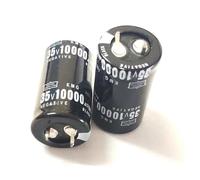 2pcs 10000uF 35V 10000MFD 35WV 22 * 40mm Aluminum Electrolytic Capacitor Radial 10000mf35v 10000uf35v 35v10000mf 35v10000uf diy supplies