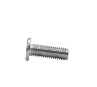 2pcs-100pcs M1.4 M1.6 M2 M2.5 M3 M4 M5 M6 M8 M10 Stainless Steel Hex Socket Ultra Thin Super Low Flat Wafer Head Cap Screw(X45mm)