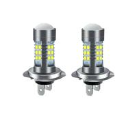 2Pcs 100W H4 H7 Super Bright 2835 Led Car Daytime Running Fog Light Lamp 6000K Auto Driving Headlight High Low Beam Bulb(6500K,H4)