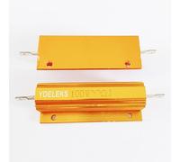 2PCs 100W Watt 4 Ohm Aluminum Housing Wirewound Resistor Specialised accessories