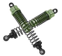 2Pcs 108mm RC Metal Shock Absorber Damper for SLASH 2WD Car Upgrade Parts Sturdy Flexible High Strength Easy Install Disassemble Replacement Balanced Driving Reduce Vibration