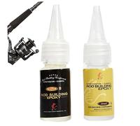 2PCS 10ml Fishing Rod Repair Glue, Transparent Epoxy Glue for Raft Rod Cassette Fishing Guide Ring