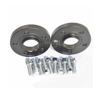 2pcs 10MM/15MM/20mm 5x112 66.6 Wheel Spacers For Mercedes For Benz 14x1.5 Ball Type Bolts(12mm-black)