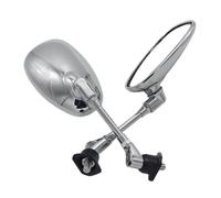 2pcs 10mm Motorcycle Rearview Mirror For XJR1300 XJR 1300 FZ6 BT1100 MT-03 VMAX12 VMX12 VMX17 V-MAX XJR400 XJR1200 1200 Rearview Mirrors