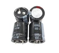 2PCS/10PCS 1000uf 100v GU/GY 25x30mm 100V1000uF Snap-in PSU Capacitor IDGTTLDF(10PCS)
