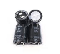 2PCS/10PCS 1000uf 100v LS/GU/GY 22x30mm 100V1000uF Snap-in PSU Capacitor Electronic devices (Size : 2Pcs)