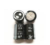 2PCS/10PCS 100uf 400v 22x30mm 400V100uF Snap-in PSU Capacitor Electronic devices (Size : 2PCS)