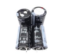 2PCS/10PCS 150uF 400V GW 22x35mm 400V150uF Snap-in PSU Capacitor LGW2G151MELZ35 BIANMTSW(10Pcs)
