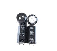 2PCS/10PCS 150uf 450v 22x40mm 450V150uF Snap-in PSU Capacitor Electronic devices (Size : 2PCS)