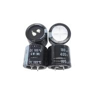 2PCS/10PCS 180uf 400v GU/GW 30x25mm 400V180uF Snap-in PSU Capacitor IDGTTLDF(10PCS)