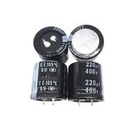 2PCS/10PCS 220uf 400v GU 30x30mm 400V220uF Snap-in PSU Capacitor IDGTTLDF(10PCS)