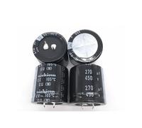 2PCS/10PCS 270uf 450v GG/GU 35x35mm 450V270uF Snap-in PSU Capacitor IDGTTLDF(10PCS)
