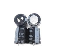 2PCS/10PCS 330uf 250v 25x30mm 250V330uF Snap-in PSU Capacitor IDGTTLDF(10PCS)