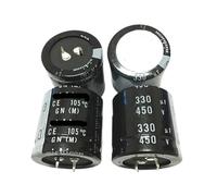 2PCS/10PCS 330uf 450v 35x35mm 450V330uF Snap-in PSU Capacitor BIANMTSW(10PCS)