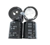 2PCS/10PCS 390uf 450v 35x40mm 450V390uF Snap-in PSU Capacitor IDGTTLDF(10PCS)
