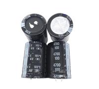 2PCS/10PCS 4700uf 100v 35x50mm 100V4700uF Snap-in PSU Capacitor IDGTTLDF(10PCS)