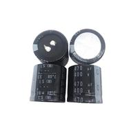 2PCS/10PCS 470uf 400v LS 35x35mm 400V470uF Snap-in PSU Capacitor IDGTTLDF(10PCS)