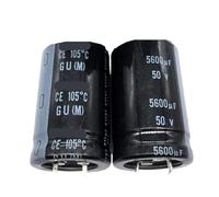 2pcs/10pcs 50V5600uF GU 25x40mm Capacitors(2PCS)