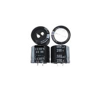 2PCS/10PCS 560uf 200v GU 30x25mm 200V560uF Snap-in PSU Capacitor IDGTTLDF(10PCS)