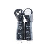 2PCS/10PCS 6800uf 56v 22x50mm 56V6800uF Snap-in PSU Capacitor Control circuit (Size : 10Pcs)