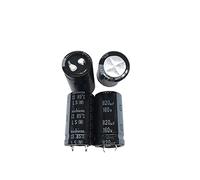 2PCS/10PCS 820uF 160Vv 22x40mm 160V820uF Snap-in PSU Capacitor AMNzOgOdL (Size : 2Pcs)