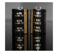 2PCS/10PCS KX 200V 2200UF tube amplifier high voltage audio electrolytic capacitor YYVFLAUX(10PCS)