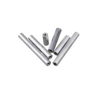 2pcs-10pcs/lot M2 .5 M3 M4 M5 M6 M8 M10*L Round Aluminum Standoff Spacer Stud Extend Long Coupling Nut L=6 TO 100mm(100mm,M8 2PCS)