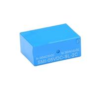 2pcs/10pcs SMI-5VDC 12VDC 24VD -SL-2C DC5V DC12V DC24V 5A 250V 8PIN Power Relay(2pcs,SMI-05VDC-SL-2C)